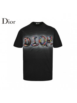 Dior Artistic Logo T-Shirt (Black)