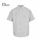 Dior Monogram Print Shirt (Gray)