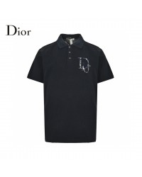 Dior Oblique Embroidered Polo Shirt