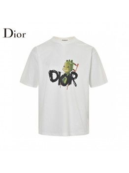 Dior Green Monster Graphic T-Shirt