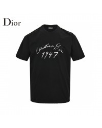 Dior 1947 Signature Black T-Shirt