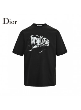 Dior Black Graphic T-Shirt
