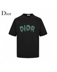 Dior Dripping Logo T-Shirt (Black)