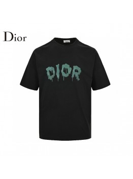Dior Dripping Logo T-Shirt (Black)