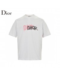 Dior Graffiti Logo T-Shirt in White