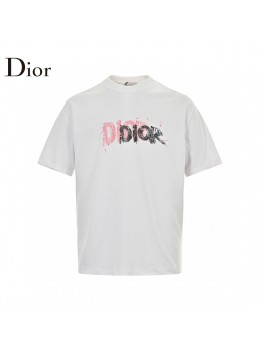 Dior Graffiti Logo T-Shirt in White