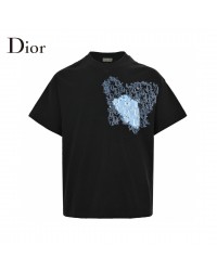 Dior Monogram Motif T-Shirt (Black)