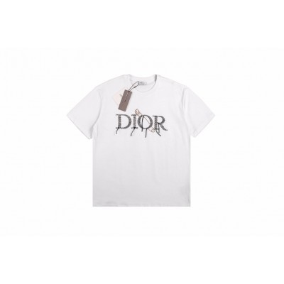 Dior T-Shirt with Tools and Logo Design