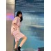 Dior Monogram Shirt (Pink/White)