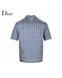 Dior Geometric Pattern Short Sleeve Shirt