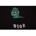 Dior Embroidered Lizard T-Shirt - Black