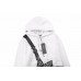 Dior White Hoodie with Bag Design