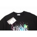 Dior Color Splash Graphic T-Shirt - Black