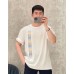 Dior T-Shirt - Multicolor Vertical Logo