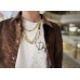 Dior T-shirt with Brown Logo