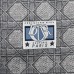 Dior Geometric Pattern Short Sleeve Shirt in Gray