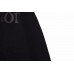 DIOR FLOWER LOGO HOODIE BLACK