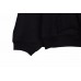 DIOR FLOWER LOGO HOODIE BLACK