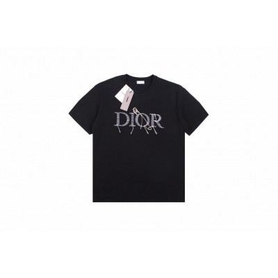 Dior T-Shirt with Tools and Logo Design
