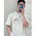 Dior T-shirt with Brown Logo