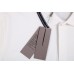 Christian Dior "Striped Logo" Polo Shirt