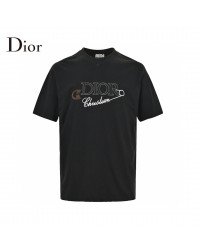 Dior Christian Graphic Black T-Shirt