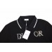 Dior Polo Shirt with Floral Logo Design