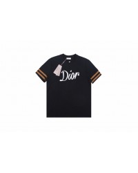 Dior Script Logo T-Shirt (Black)