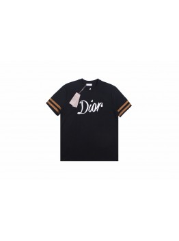 Dior Script Logo T-Shirt (Black)