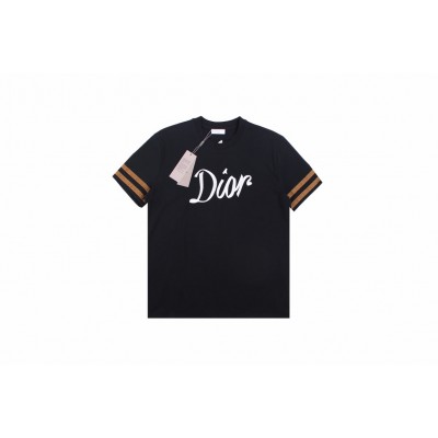 Dior Script Logo T-Shirt (Black)