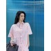 Dior Monogram Shirt (Pink/White)