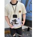 Dior Cream T-Shirt with Black Trim