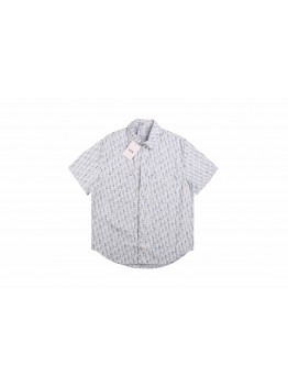 Dior Monogram Shirt (Blue/White)
