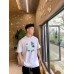 Dior T-Shirt with Floral Graphic Design