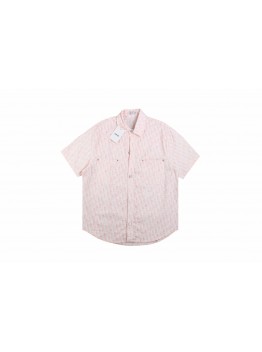 Dior Monogram Shirt (Pink/White)