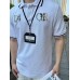 Dior Polo Shirt with Floral Logo Design