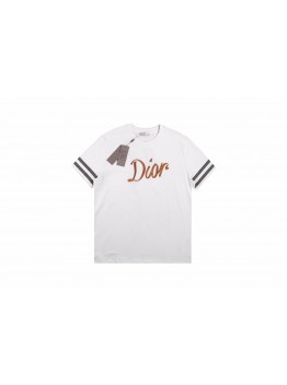 Dior Script Logo T-Shirt (White)