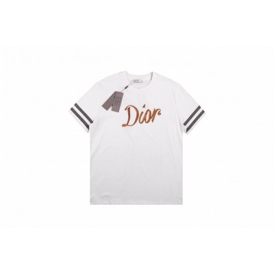 Dior Script Logo T-Shirt (White)
