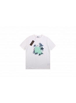 Dior T-Shirt with Floral Graphic Design