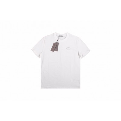 Dior Double D Logo T-Shirt (White)
