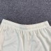 ERIC EMANUEL EE BASIC SHORTS CREAM/BLACK/RED