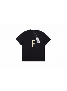 Fear of God Letter F T-Shirt (Black)