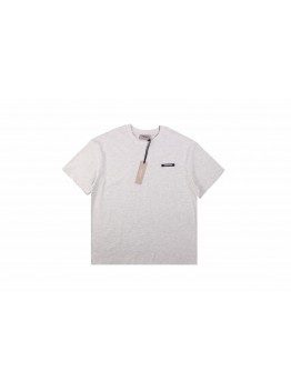 Fear of God Essentials Logo T-Shirt - Heather Grey