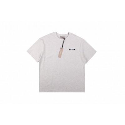 Fear of God Essentials Logo T-Shirt - Heather Grey