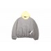 Fear of God Essentials Hoodie - Grey with Yellow Hood