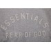 Fear of God Essentials Hoodie - Grey with Yellow Hood