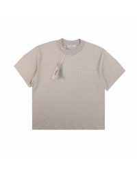 FEAR OF GOD ESSENTIALS T-SHIRT STONE GREY
