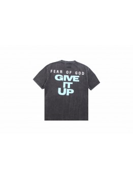Fear of God T-Shirt with 'Give It Up' Text