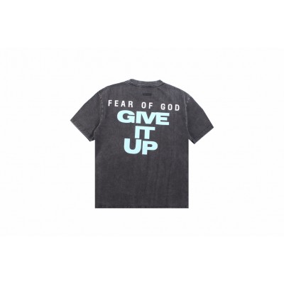 Fear of God T-Shirt with 'Give It Up' Text