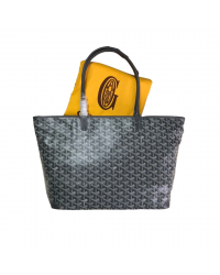 GOYARD ARTOIS PM TOTE BAG GREY